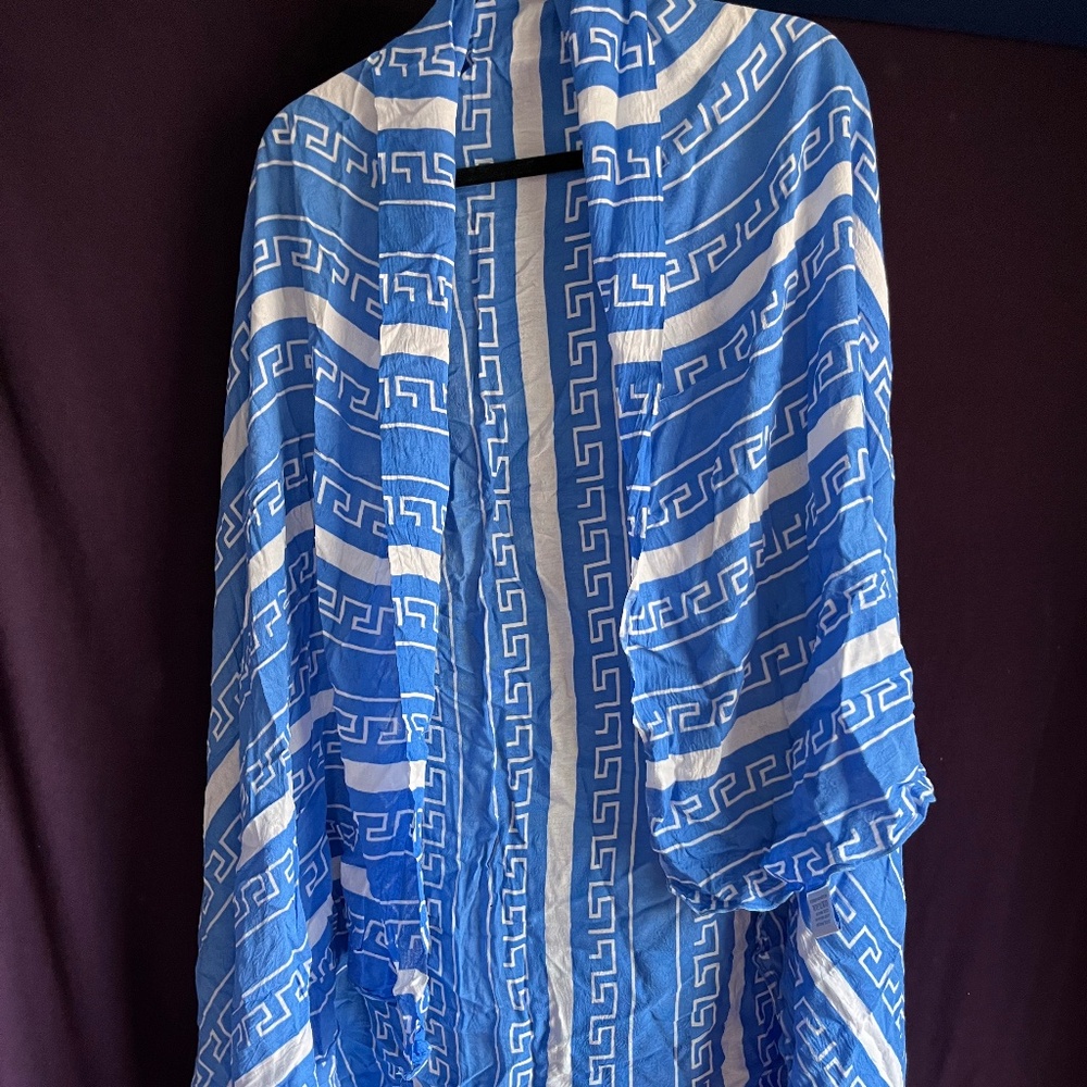 Blue Scarf